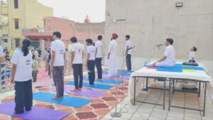 महापुरुष समारोह समिति के तत्वावधान में अन्तराष्ट्रीय योग दिवस के अवसर पर आयोजित हुआ भव्य योग महोत्सव