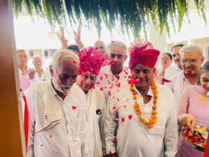 चौधरी कानाराम चोटिया एवं गंगा देवी चोटिया की स्मृति में निर्मित आधुनिक सुविधायुक्त लाइब्रेरी का लोकार्पण