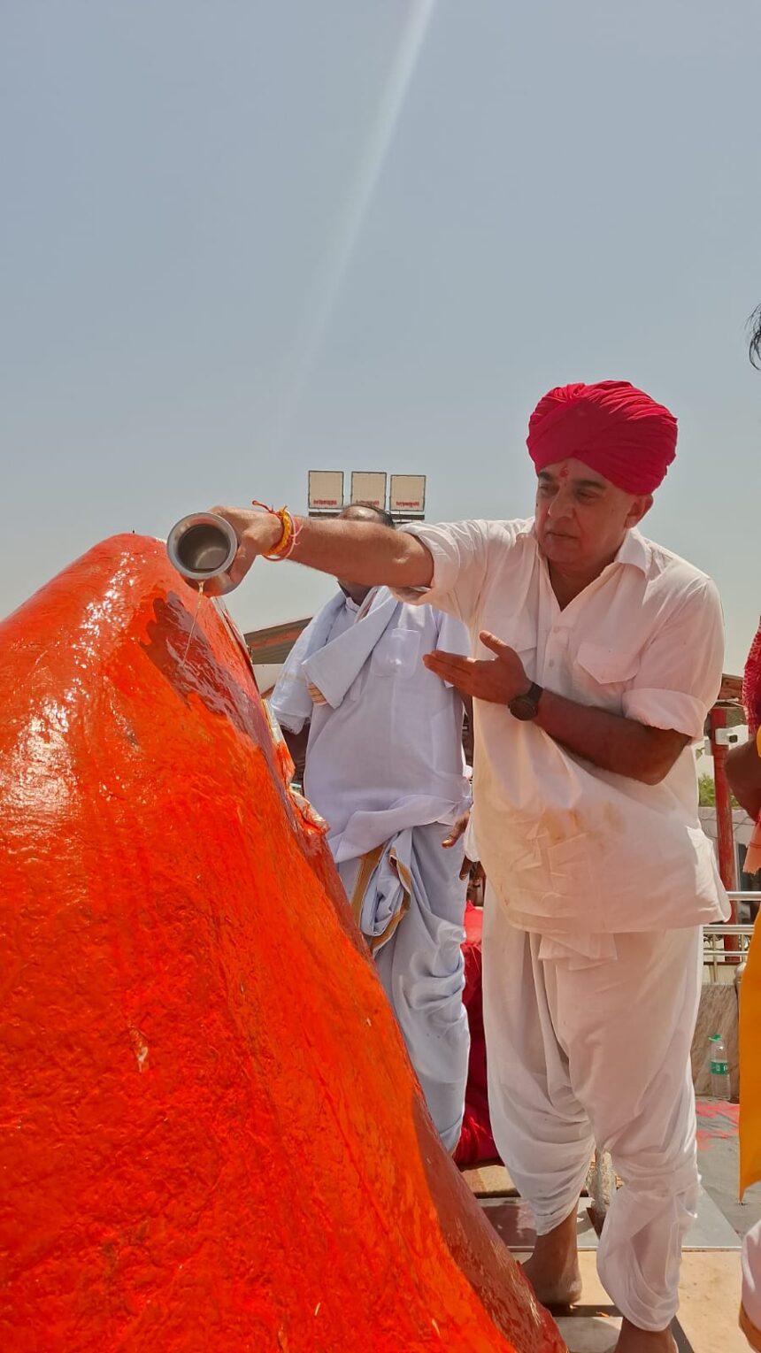 कोडमदेसर में कर्नल मानवेंद्र सिंह जसोल ने किया विशेष भैरव पूजन, बोले—रिफाइनरी से आत्मनिर्भर भारत को मिलेगा बल