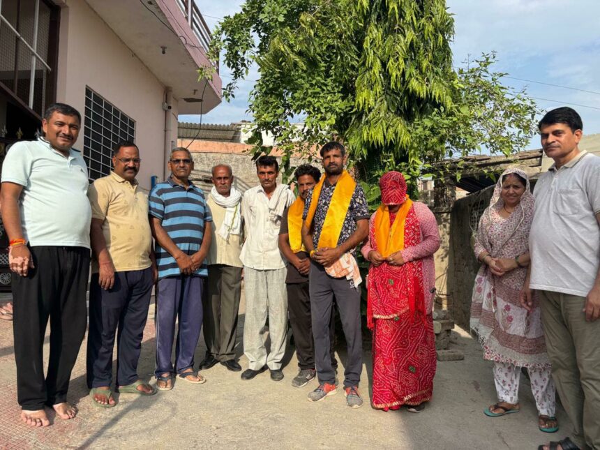 विश्व कचरा सफाईकर्मी दिवस पर सफाई कर्मचारियों का सम्मान, महाराणा प्रताप जयंती भी मनाई गई
