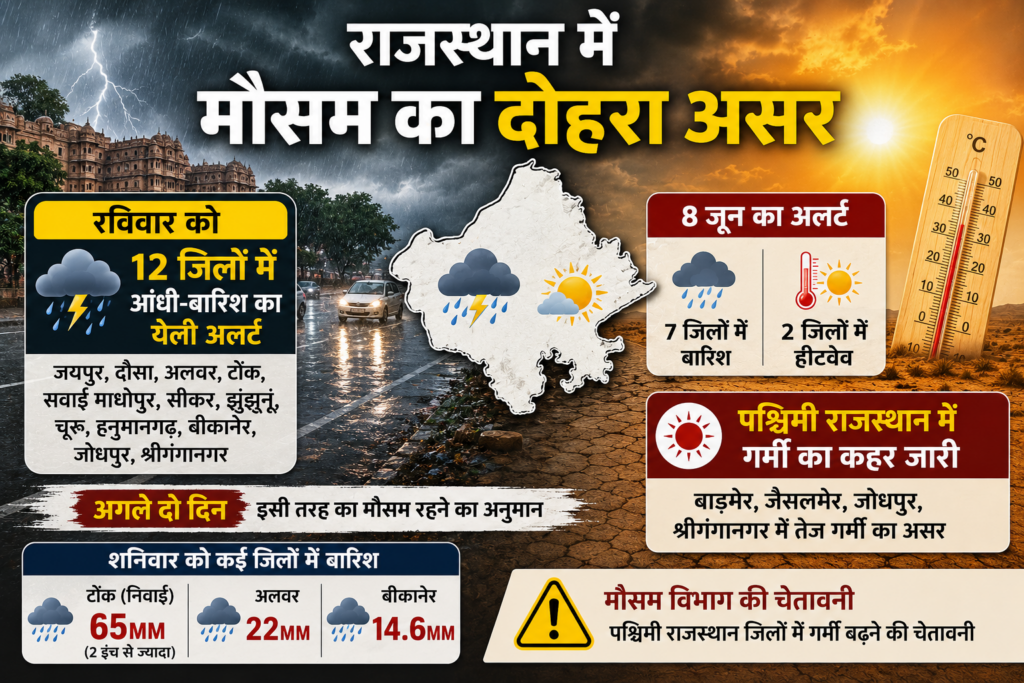 राजस्थान में मौसम