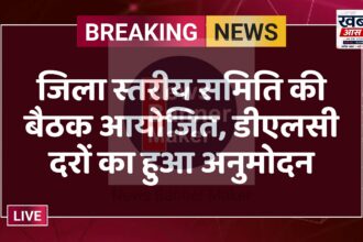 जिला स्तरीय समिति की बैठक आयोजित, डीएलसी दरों का हुआ अनुमोदन