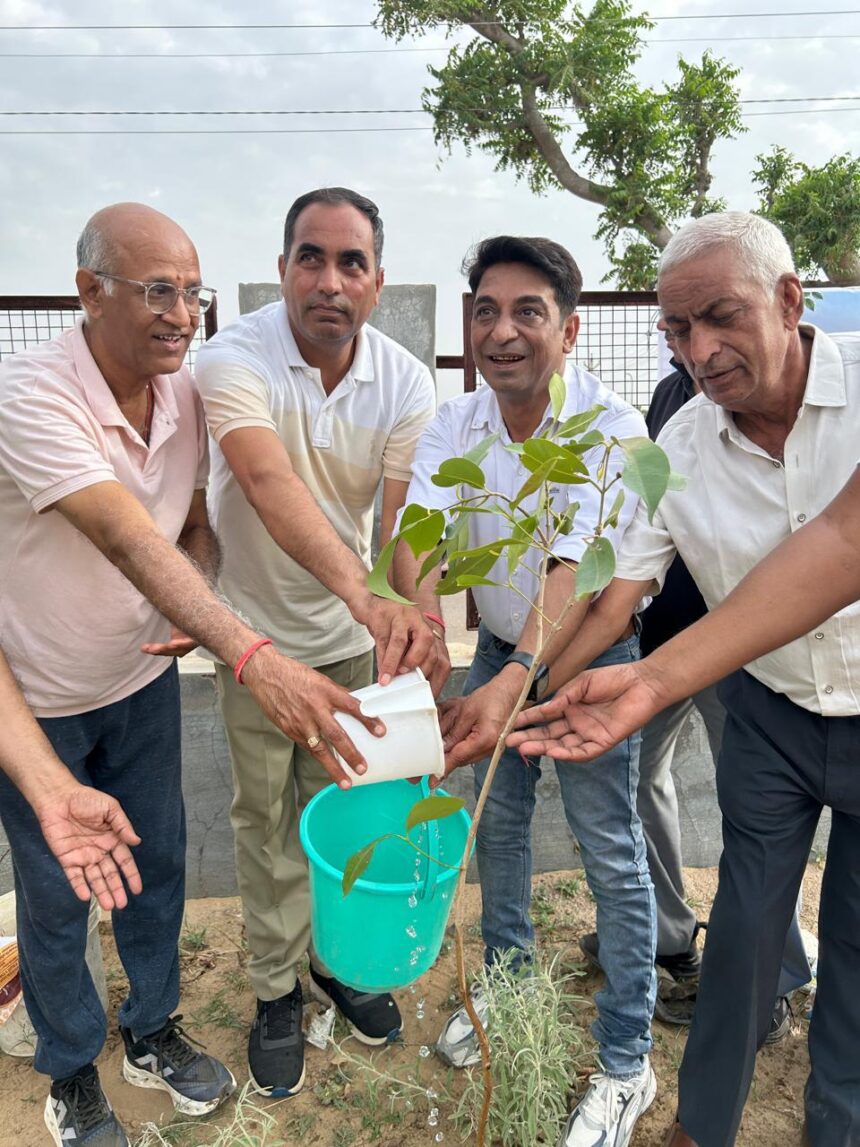जीएसटी दिवस पर केंद्रीय जीएसटी विभाग ने किया पौधारोपण, पर्यावरण संरक्षण का दिया संदेश