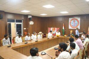 महाराजा गंगासिंह विश्वविद्यालय के परीक्षा भवन का नामकरण हुआ ‘गुरु जम्भेश्वर भवन’, 29 नियमों की पट्टिका का किया अनावरण