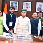 आईवीएफ बीकानेर के प्रतिनिधिमंडल ने केंद्रीय विधि एवं न्याय मंत्री अर्जुन राम मेघवाल से की शिष्टाचार भेंट