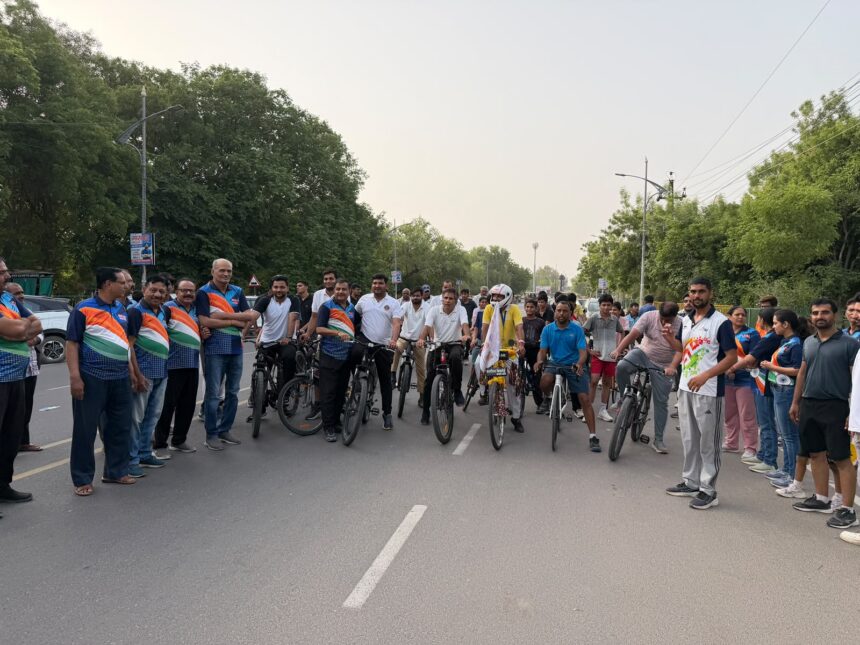 आईसीएआई के सहयोग से निकली फिटनेस की साइकिल रैली, ‘संडे ऑन साइकिल’ के 33वें एडिशन में 100 से अधिक प्रतिभागी शामिल
