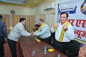 बीकानेर: एडिटर एसोसिएशन ऑफ न्यूज़ पोर्टल्स का जिला स्तरीय प्रतिभा सम्मान समारोह सम्पन्न, मेधावी विद्यार्थियों का हुआ सम्मान
