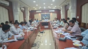 प्रभारी सचिव हेमंत गेरा ने ली पीएचईडी की संभाग स्तरीय बैठक