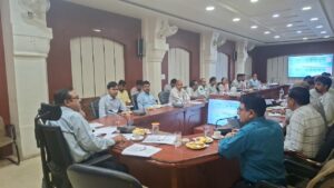 प्रभारी सचिव हेमंत गेरा ने ली पीएचईडी की संभाग स्तरीय बैठक