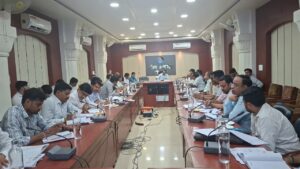प्रभारी सचिव हेमंत गेरा ने ली पीएचईडी की संभाग स्तरीय बैठक