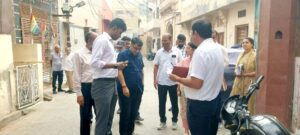 जिला कलेक्टर निशान्त जैन ने किया शहरी क्षेत्र का किया सघन निरीक्षण