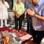 बीकानेर कलेक्टर निशांत जैन ने पुनरासर PHC का निरीक्षण किया, हनुमानजी मंदिर में किए दर्शन