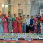 धान रंगोली और काव्य वाचन में बिखरे श्रद्धा, संस्कृति और पर्यावरण संरक्षण के रंग