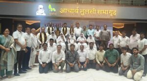 तेरापंथ समाज दक्षिण मुंबई द्वारा अभातेयुप राष्ट्रीय पदाधिकारियों का हुआ भव्य स्वागत एवं अभिनंदन