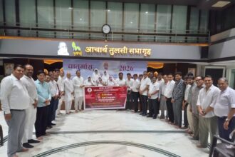 तेरापंथ समाज दक्षिण मुंबई द्वारा अभातेयुप राष्ट्रीय पदाधिकारियों का हुआ भव्य स्वागत एवं अभिनंदन