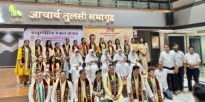 दक्षिण मुंबई में आचार्यश्री भिक्षु जन्म त्रिशताब्दी वर्ष सम्पन्नता समारोह के अंतर्गत भव्य धम्म जागरण सम्पन्न