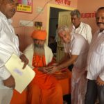 गुरु पूर्णिमा पर विधायक श्री ताराचंद सारस्वत ने लिया गुरु सोमनाथ जी महाराज का आशीर्वाद