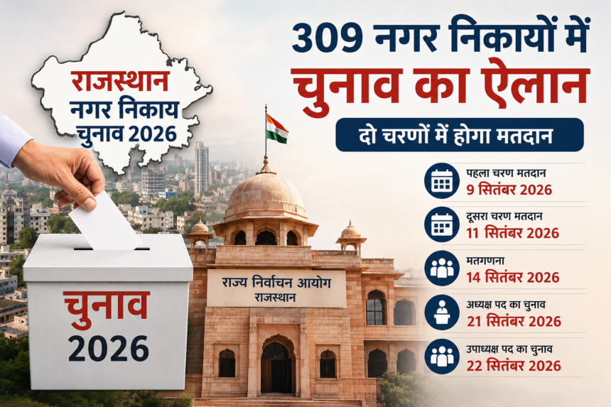Rajasthan Urban Local Body Elections 2026, Rajasthan Nagar Nikay Chunav 2026, Rajasthan Local Body Election, Rajasthan Municipal Election 2026, Rajasthan Election 2026, Rajasthan Nikay Chunav, Nagar Nigam Election Rajasthan, Nagar Parishad Election Rajasthan, Nagar Palika Election Rajasthan, Rajasthan Election Dates 2026, Rajasthan Voting Date 2026, Rajasthan Election News, Rajasthan News, Rajasthan State Election Commission, Urban Local Body Election, Nikay Chunav 2026