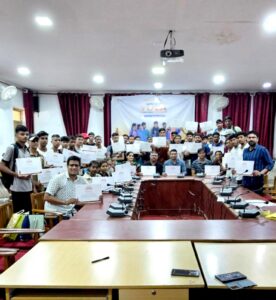 डूंगर कॉलेज में "नशा मुक्त युवा फॉर विकसित भारत संकल्प अभियान" का आयोजन: पीएम मोदी के अभिभाषण का हुआ सीधा प्रसारण