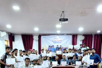 डूंगर कॉलेज में "नशा मुक्त युवा फॉर विकसित भारत संकल्प अभियान" का आयोजन: पीएम मोदी के अभिभाषण का हुआ सीधा प्रसारण