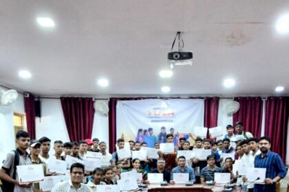 डूंगर कॉलेज में "नशा मुक्त युवा फॉर विकसित भारत संकल्प अभियान" का आयोजन: पीएम मोदी के अभिभाषण का हुआ सीधा प्रसारण