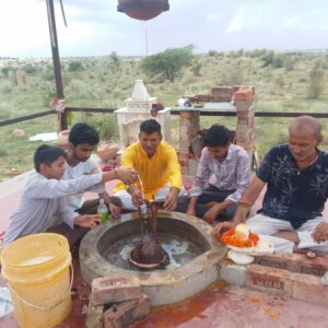 बीकानेर के धोरों में गूंजा 'ॐ नमः शिवाय' का मंत्र