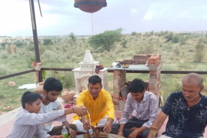 बीकानेर के धोरों में गूंजा 'ॐ नमः शिवाय' का मंत्र