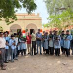 हरयालों राजस्थान अभियान के तहत भीनासर विद्यालय में 500 से अधिक पौधों का वितरण, विद्यार्थियों ने लिया पर्यावरण संरक्षण का संकल्प
