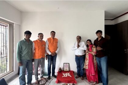 दक्षिण मुंबई में जैन संस्कार विधि से संपन्न हुआ मेहता परिवार का गृह प्रवेश संस्कार