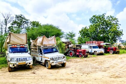 अवैध लकड़ी कटान एवं परिवहन के विरुद्ध वन विभाग की कार्रवाई