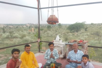 बाल पर्यावरण प्रेमी वैदिक सोनी ने शिवालय को पौधों से सजाकर अभिषेक किया और दिया पर्यावरण संरक्षण का संदेश