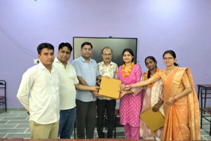 केकेसी पीजी कॉलेज की पूर्व छात्राओं सुमन दानोदिया व नेहा भोजक को पीएचडी उपाधि मिलने पर भव्य सम्मान समारोह आयोजित