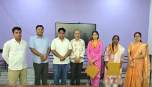 केकेसी पीजी कॉलेज की पूर्व छात्राओं सुमन दानोदिया व नेहा भोजक को पीएचडी उपाधि मिलने पर भव्य सम्मान समारोह आयोजित