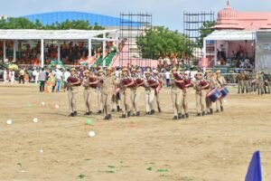 राज्य स्तरीय स्वतंत्रता दिवस समारोह का हुआ पूर्वाभ्यास