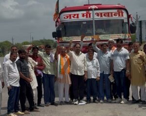 मुख्यमंत्री के स्वागत को श्रीडूंगरगढ़ से उमड़ा जनसैलाब, मेघासर के लिएविधायक सरस्वत क़े नेतृत्व में रवाना हुआ विशाल काफिला