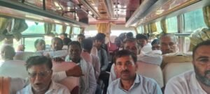 मुख्यमंत्री के स्वागत को श्रीडूंगरगढ़ से उमड़ा जनसैलाब, मेघासर के लिएविधायक सरस्वत क़े नेतृत्व में रवाना हुआ विशाल काफिला
