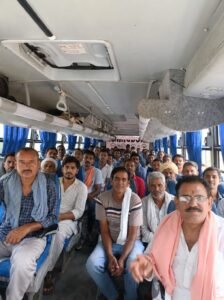 मुख्यमंत्री के स्वागत को श्रीडूंगरगढ़ से उमड़ा जनसैलाब, मेघासर के लिएविधायक सरस्वत क़े नेतृत्व में रवाना हुआ विशाल काफिला
