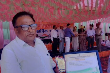 प्रभात वर्मा उत्कृष्ट सामाजिक कार्यो के लिए उपखण्ड क्षेत्र में हुए सम्मानित