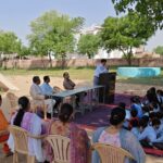 नशा मुक्ति, साइबर अपराध एवं पोक्सो एक्ट को लेकर विद्यार्थियों को किया जागरूक