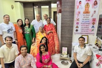 डागलिया परिवार ने जैन विधि द्वारा मनाया रक्षाबंधन पर्व : मुंबई