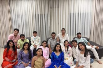 वाग्रेचा परिवार ने हर्षोल्लास से मनाया रक्षाबंधन पर्व : वापी