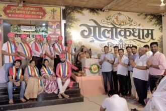 गोलोक धाम गोवंश के लिए पूर्ण अभयारण्य के रूप में विकसित होगा, आचार्य प्रज्ञा सागर जी महाराज 