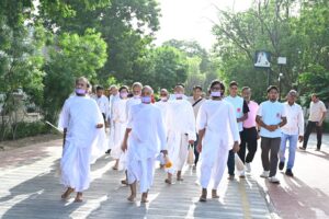 श्रीडूंगरगढ़ तेयुप की युवा वाहिनी टीम ने जैन विश्व भारती लाडनूं में संभाली गुरुदेव की सेवा एवं व्यवस्था
