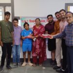 दिव्यांग खिलाड़ियों को राष्ट्रीय एवं अंतरराष्ट्रीय स्तर की प्रतियोगिताओं की तैयारी के लिए खेल सामग्री भेंट
