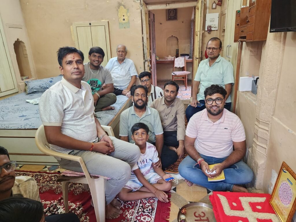 जैन संस्कार विधि से मनाया सभा मंत्री श्री प्रदीप पुगलिया का जन्मोत्सव