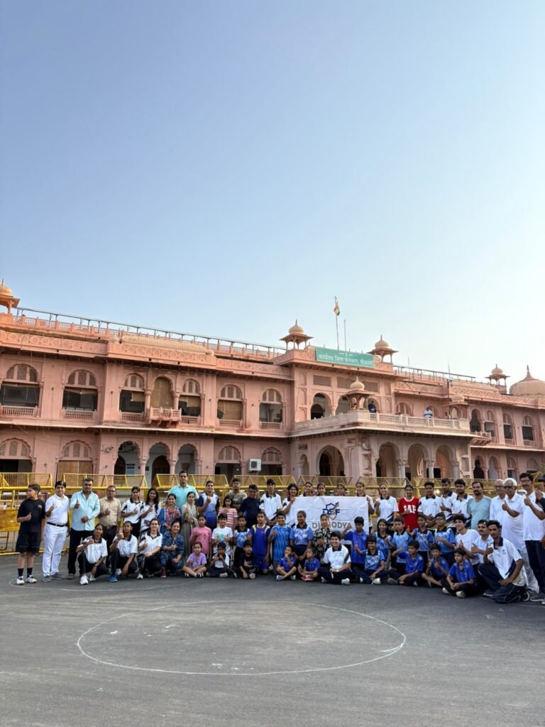 बच्चों की प्रतिभा, फिटनेस और मतदान जागरूकता का संदेश बना डीएसएफ संडे स्पोर्ट्स लैब