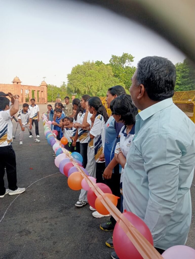 बच्चों की प्रतिभा, फिटनेस और मतदान जागरूकता का संदेश बना डीएसएफ संडे स्पोर्ट्स लैब
