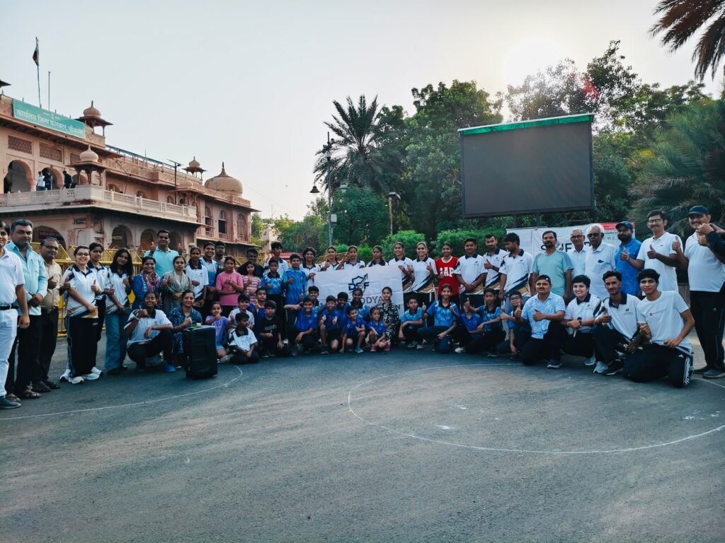 बच्चों की प्रतिभा, फिटनेस और मतदान जागरूकता का संदेश बना डीएसएफ संडे स्पोर्ट्स लैब