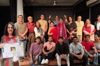 रूबरू थिएटर और विजय सूरी फाउंडेशन द्वारा चतुर्थ राष्ट्रीय एक्सीलेंस अवार्डस का भव्य आयोजन