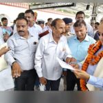 श्री पंकज शर्मा, महाप्रबंधक उत्तर पश्चिम रेलवे का बीकानेर मंडल का दौरा
